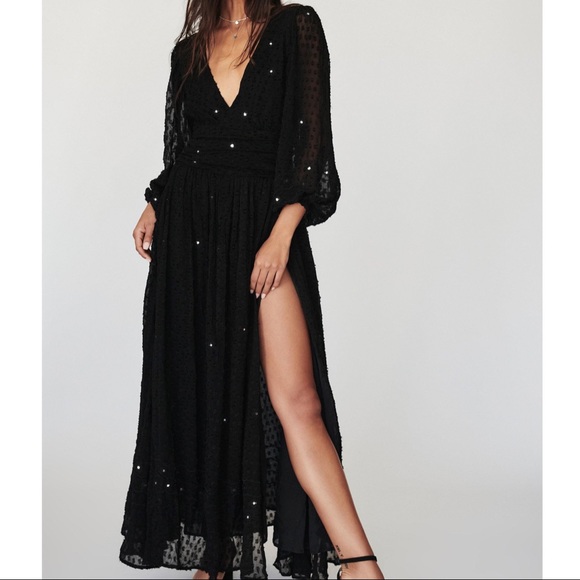 prophecy lapis maxi dress